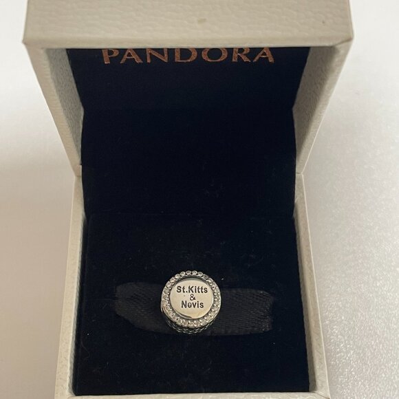 Pandora St.Kitts &Nevis Flag Exclusive Charm Bead - Picture 4 of 5
